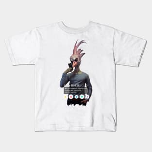 Even the birds... Kids T-Shirt